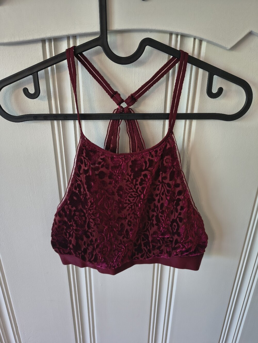 Aerie Velvet Lace Bralette